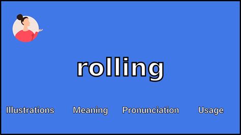 rolling in tagalog|Roll Meaning .